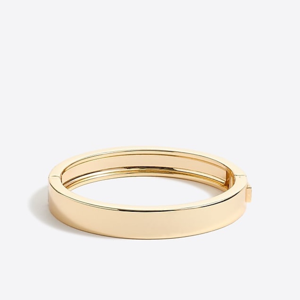 J.Crew Classic Gold Bangle Bracelet